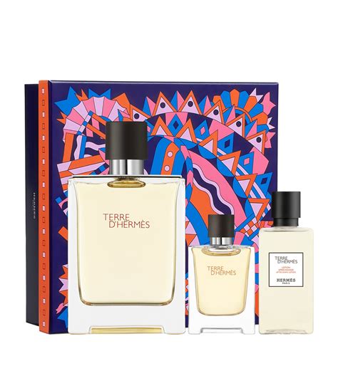 hermes perfume box set|Hermes terre d'hermes gift set.